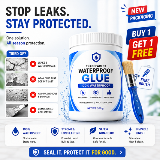 𝐓𝐫𝐚𝐧𝐬𝐩𝐚𝐫𝐞𝐧𝐭 𝐂𝐫𝐚𝐜𝐤 𝐒𝐞𝐚𝐥 𝐖𝐚𝐭𝐞𝐫𝐩𝐫𝐨𝐨𝐟 𝐆𝐥𝐮𝐞 + 𝐅𝐫𝐞𝐞 𝐁𝐫𝐮𝐬𝐡! 🔥 (𝐁𝐮𝐲 𝟏 𝐆𝐞𝐭 𝟏 𝐅𝐑𝐄𝐄)